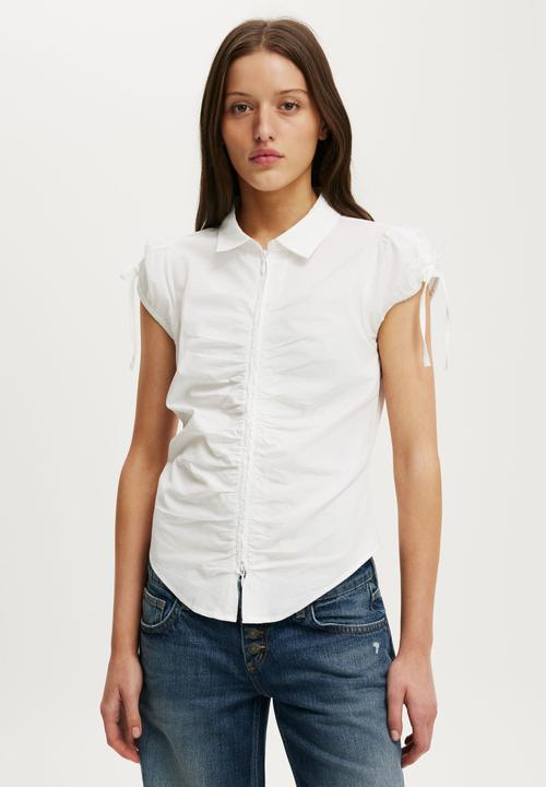 Cotton On - Jayden Shortsleeve Shirt - White