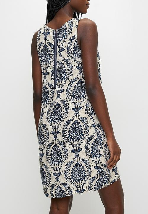 Izabel London - Racerback Slip Dress - Navy