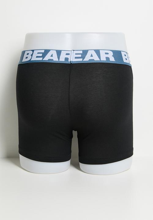 Bear - 3Pk Fashion Bodyshort - Blue Multi