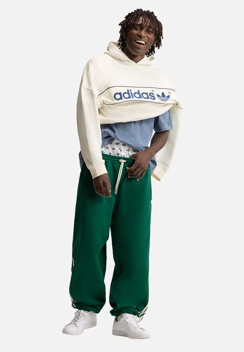 adidas Originals - Signature Sweats Block  Sweatpants - Dark Green