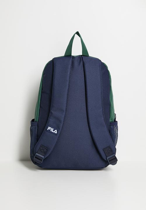 FILA - Ainsley Backpack - Evergreen/ Fila Blue
