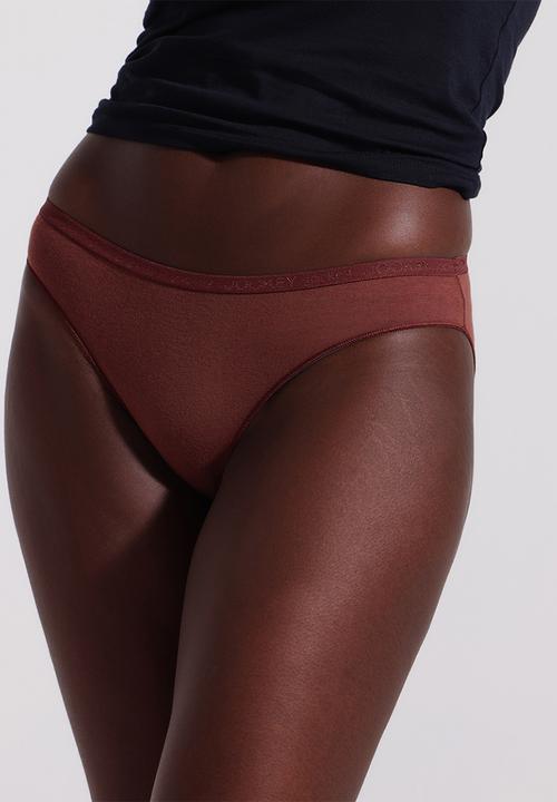 Jockey - 3 Pack forme cotton viscose bikini - multi