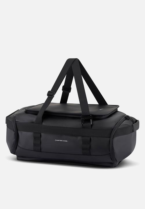 Kapten & Son - Lisbon Duffle Backpack S - All Black