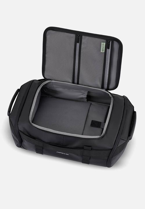 Kapten & Son - Lisbon Duffle Backpack S - All Black