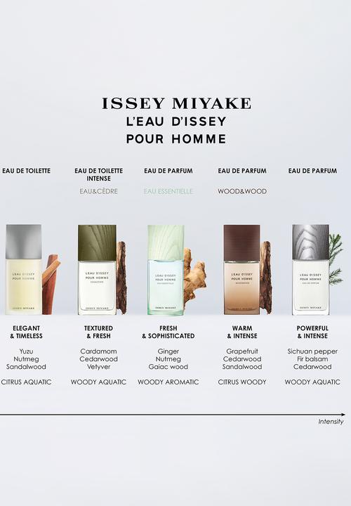 Issey Miyake - Issey Miyake L'Eau d'Issey Pour Homme Wood & Wood Intense Edp - 50ml