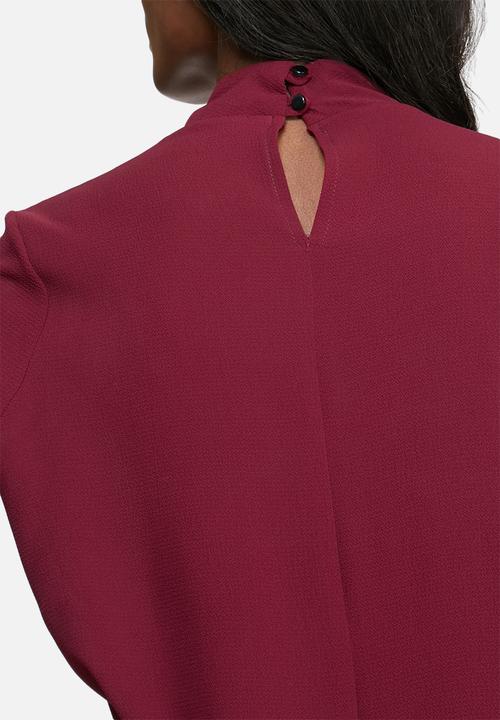 dailyfriday - Long sleeve choker blouse