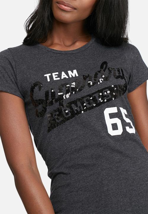 Superdry. - Sequin team comets tee