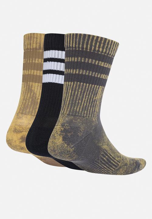 adidas Performance - 3-Stripe C Crew WSH 3 Pack - Multi