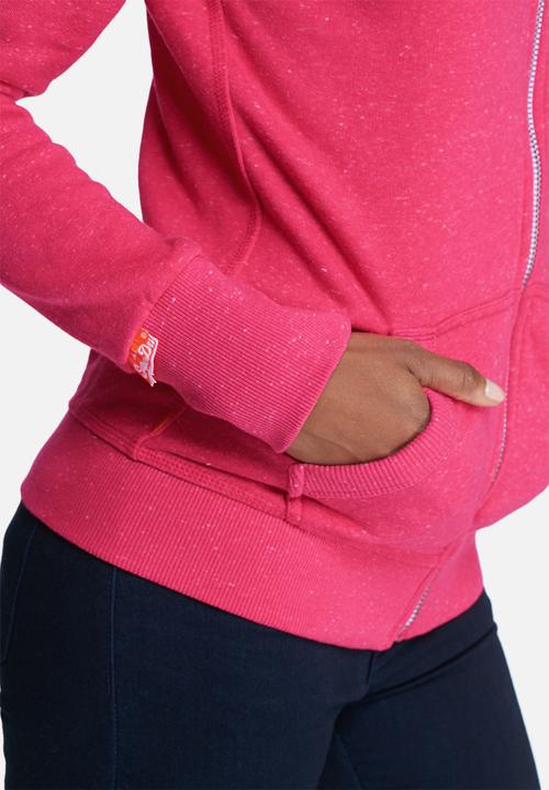 Superdry. - Orange label primary ziphood