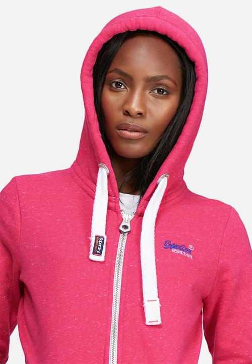 Superdry. - Orange label primary ziphood