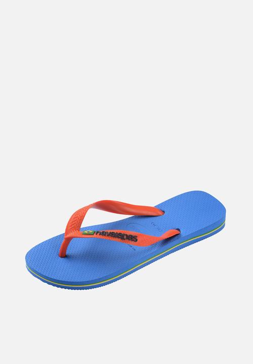 Havaianas - Brazil Logo - Blue/Orange