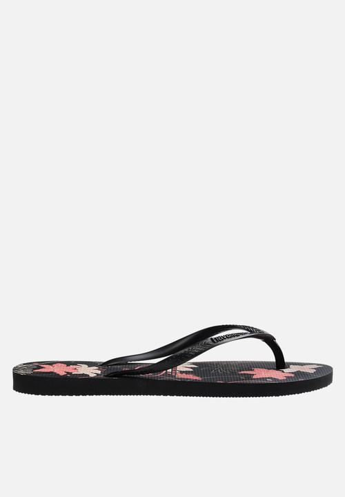 Havaianas - Slim organic - black/dark ash/light