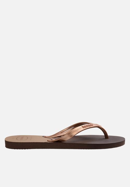 Havaianas - Elegance print - dark brown