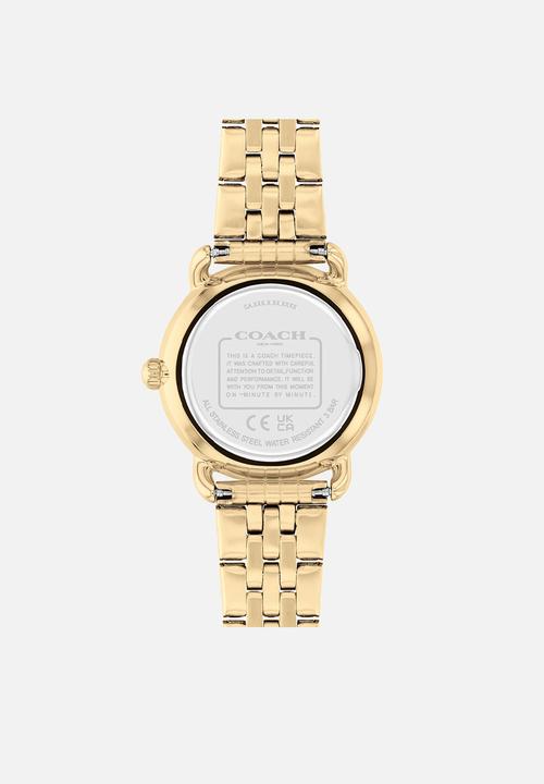 Coach - Elliot 14504302CH Watch - Gold/Black