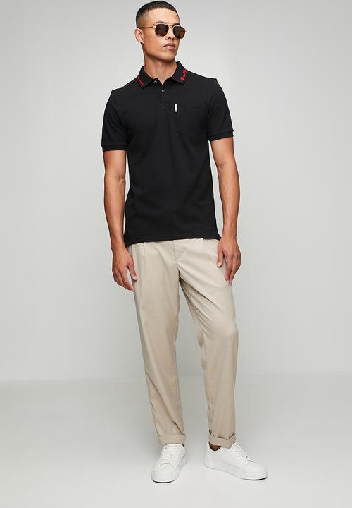 Ben Sherman - Benjamin Polo S/S - Black