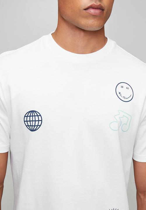 Ben Sherman - Festival Tee Shirt 260Gsm - White