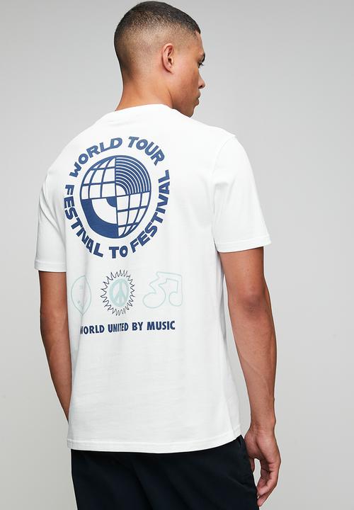 Ben Sherman - Festival Tee Shirt 260Gsm - White