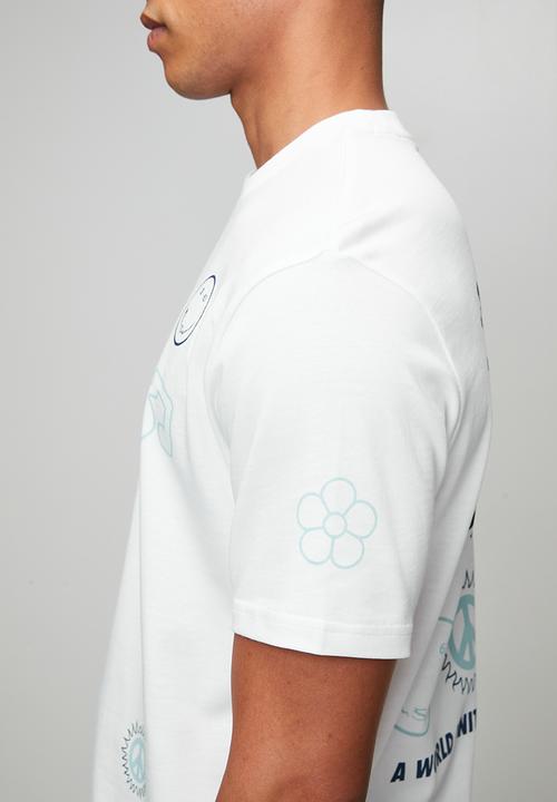 Ben Sherman - Festival Tee Shirt 260Gsm - White