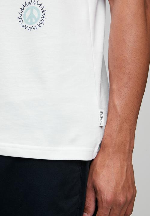 Ben Sherman - Festival Tee Shirt 260Gsm - White