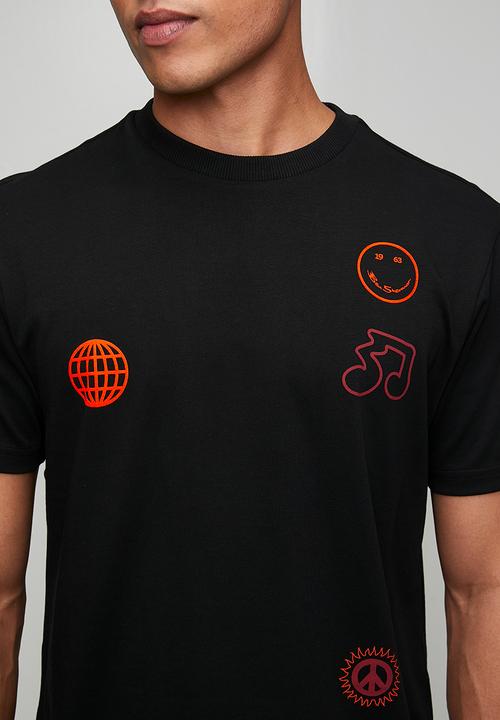 Ben Sherman - Festival Tee Shirt 260Gsm - Black