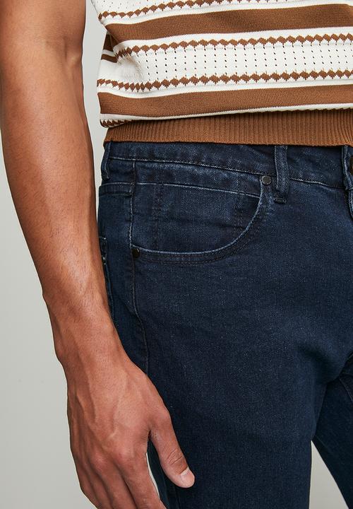 Jonathan D - Reece Denim Jeans - Blue Black