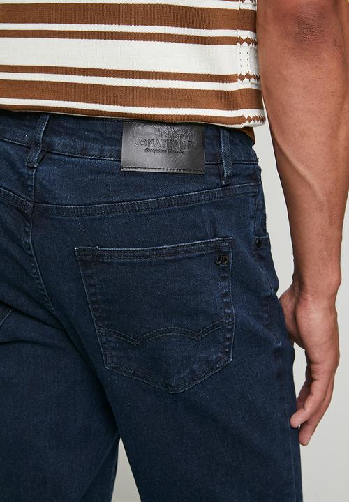 Jonathan D - Reece Denim Jeans - Blue Black