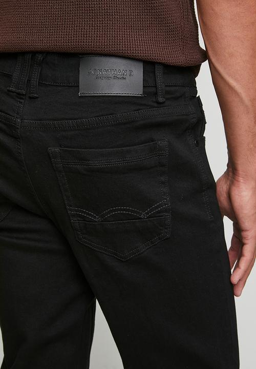 Jonathan D - Puglia Denim Jeans - Black