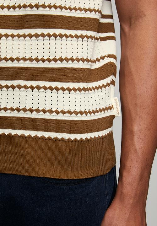 Jonathan D - Dino Knitwear - Brown