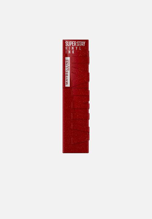 Maybelline - Superstay Vinyl Ink 16H, Smuge Proof Hydrating Liquid Lipstick - Garnet 902