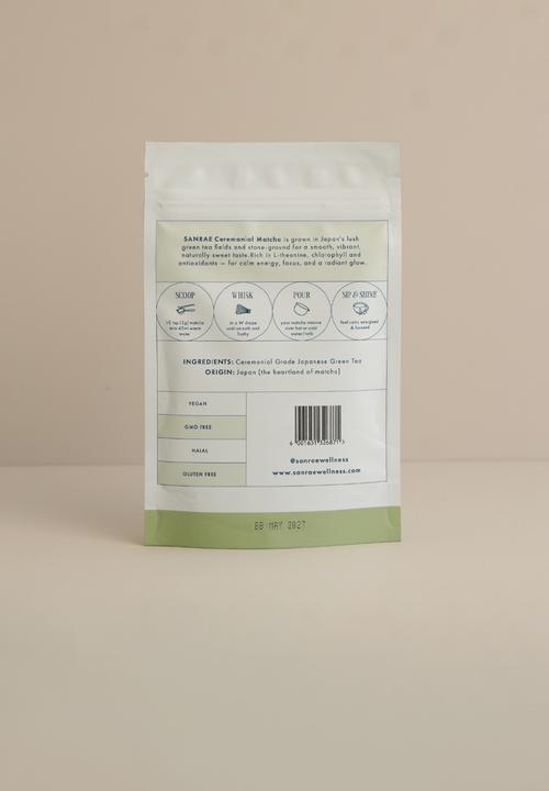 SANRAE™ - Ceremonial Matcha Green Tea Powder - 50g