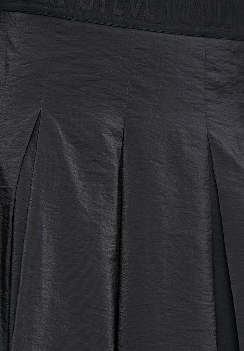 Steve Madden - Ladies peggy pleated midaxi skirt - black