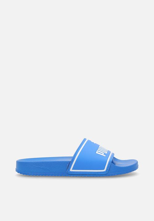 PUMA - Poolcat 2.0 Slide Jr Zadp - Ultra Blue-Puma White