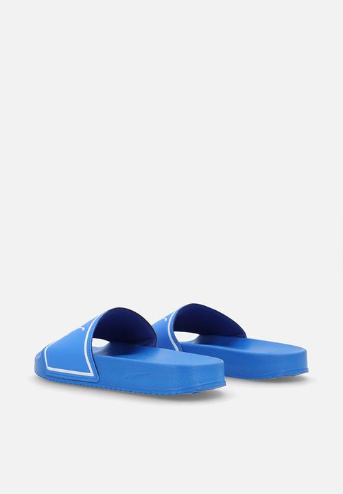 PUMA - Poolcat 2.0 Slide Jr Zadp - Ultra Blue-Puma White