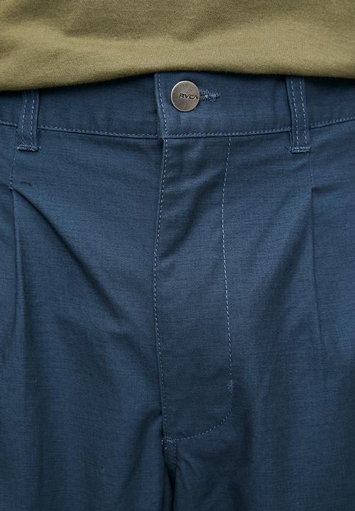 RVCA - Varsity Twill Shorts - Petrol Blue