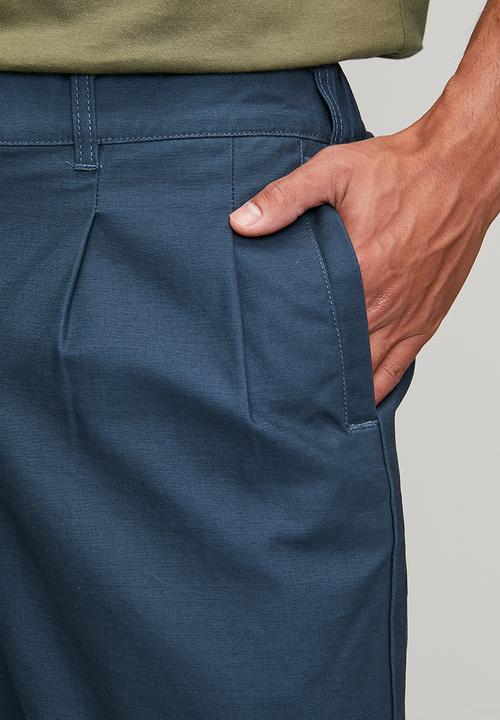 RVCA - Varsity Twill Shorts - Petrol Blue
