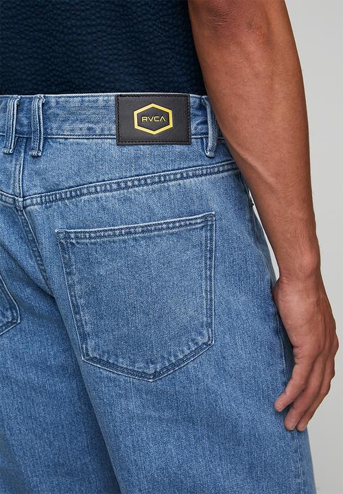 RVCA - Americana Dayshift Loose Denim - Vintage Blue