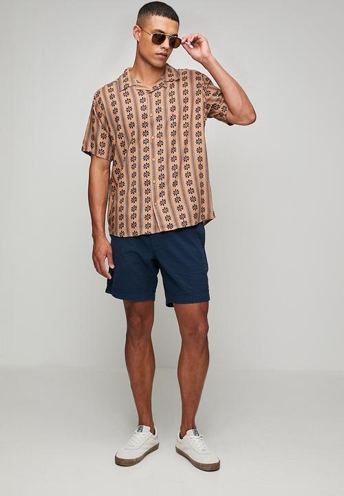 RVCA - Daisied Shirt - Warm Taupe