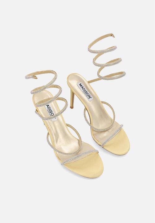 Madison® - Trust open toe strappy - gold/gold