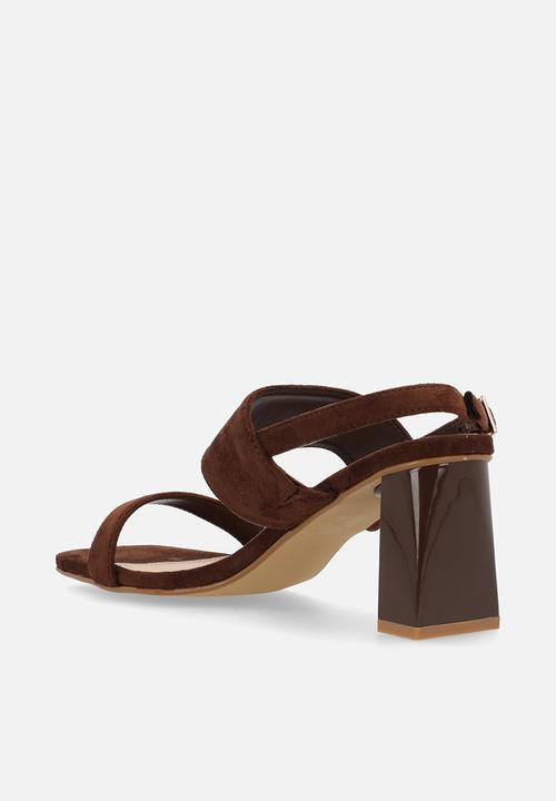 Madison® - Joy open toe slingback - chocolate