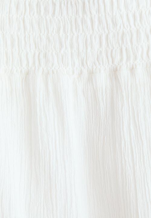 H&M - Tiered skirt - white