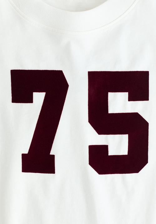 H&M - Printed t-shirt - white/75