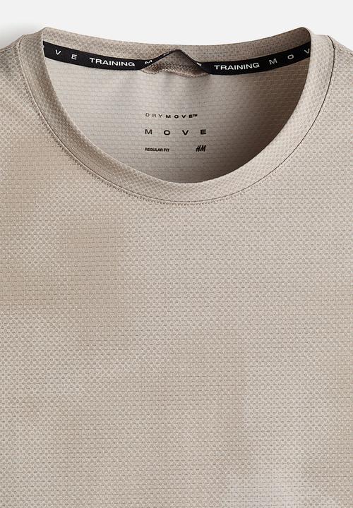 H&M - Regular fit sports vest top with drymove™ - beige