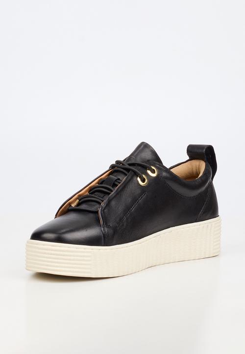 Nicci Tyler - Milana 1 Leather Sneaker - Black