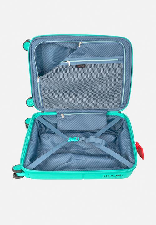 Cellini - Carry-On Trolley Case - Aqua Green