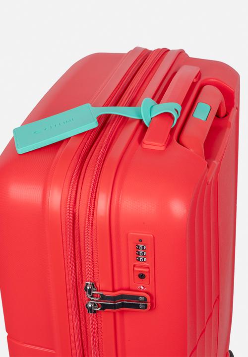 Cellini - Carry-On Trolley Case - Poppy Red