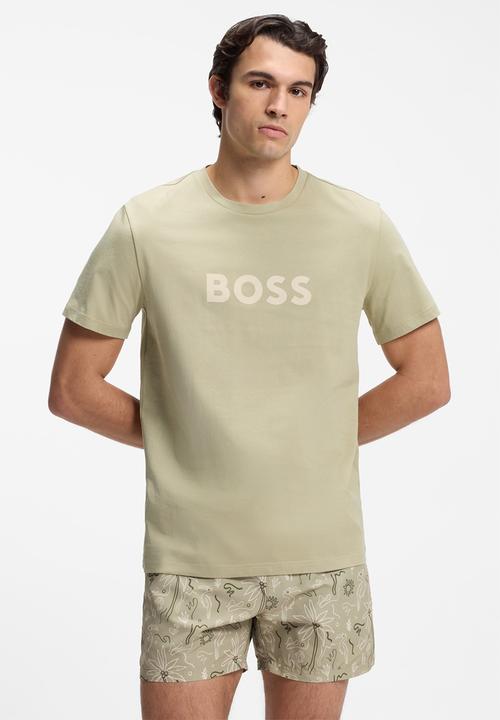BOSS - T-Shirt RN - Dark Beige