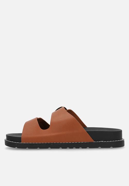 Madison® - Moss two strap slide - tan