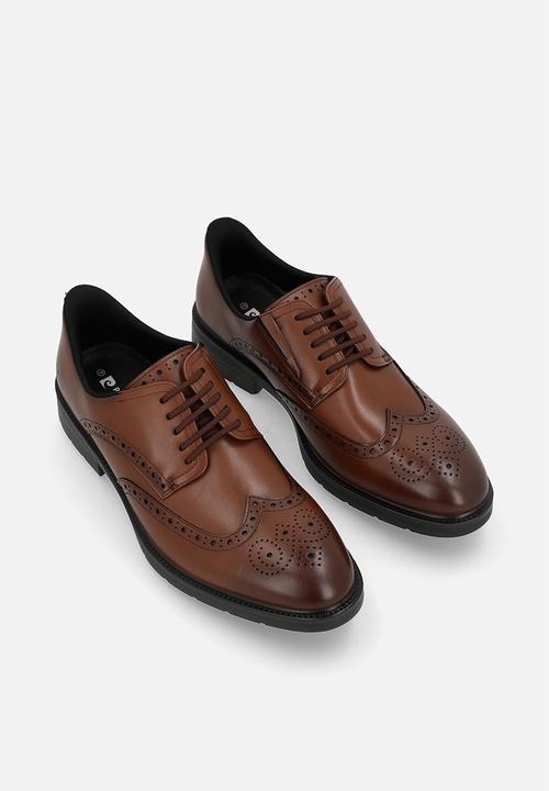Pierre Cardin - EEZY FIT BROGUE - TAN