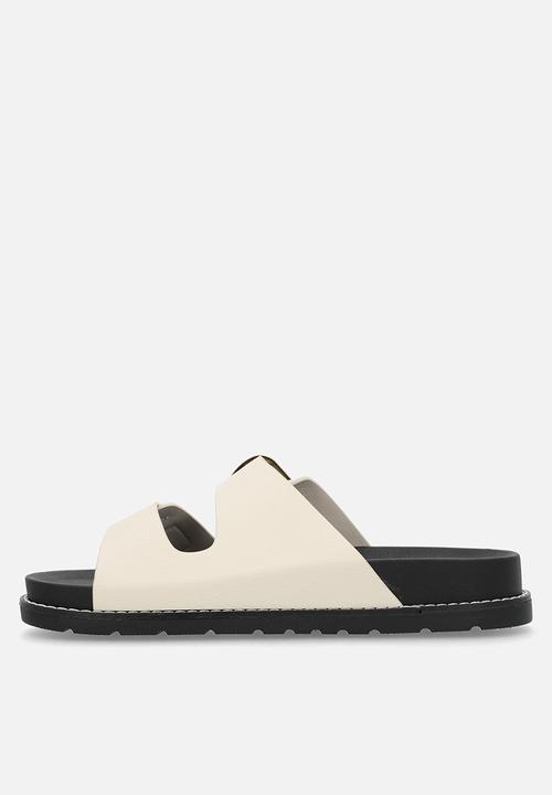 Madison® - Moss two strap slide - off white