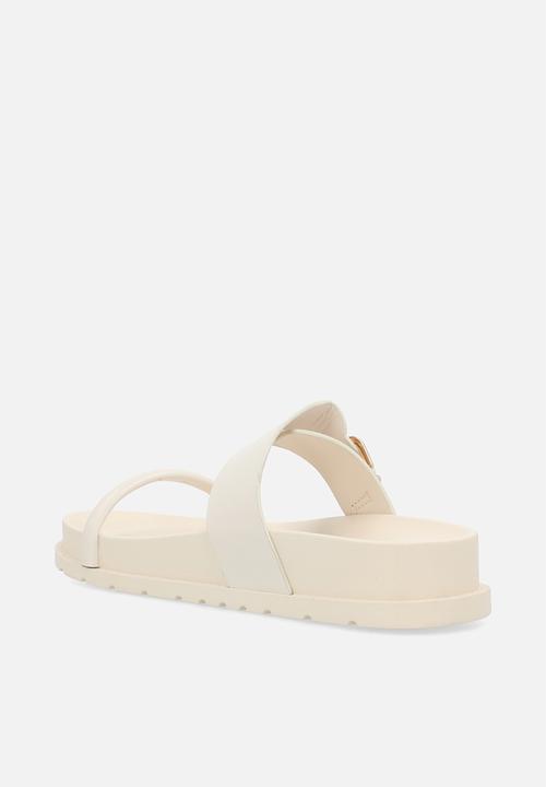 Madison® - Lily two strap slide - off white